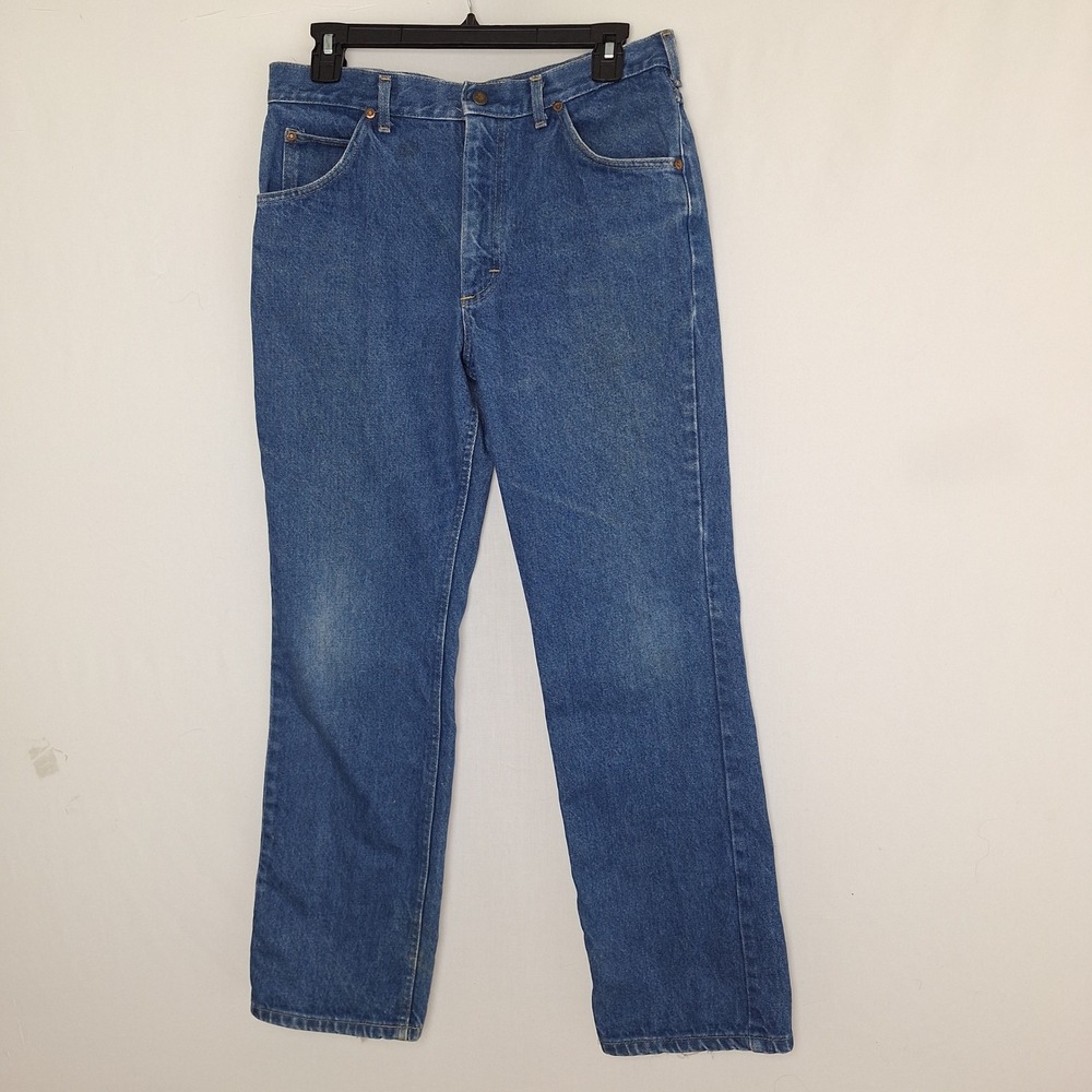 Vintage Retro VTG Denim Jeans Lee Husky 32x29 Straight Leg Made in USA 80s